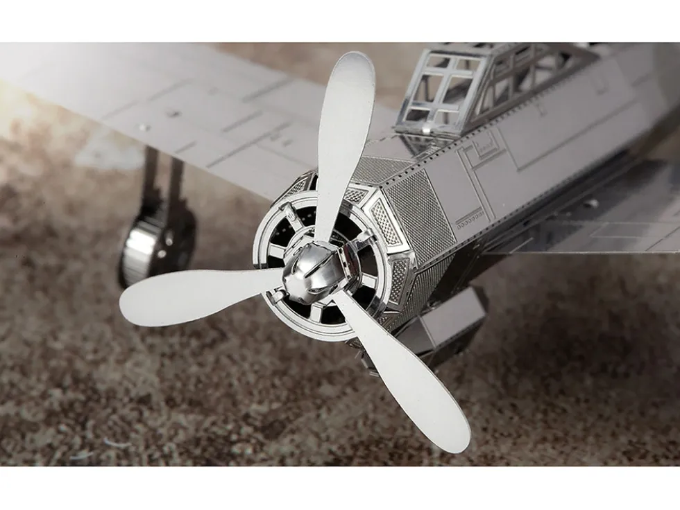 Model Kit Mitsubishi Zero Fighter Aircraft "Imperial Japanese Navy Air Service" (Moderate Difficulty) Steel Model by Metal Earth