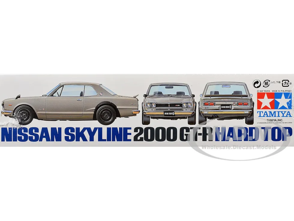 Model Kit Nissan Skyline 2000 GT-R 1/24 Scale Model by Tamiya