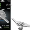 Model Kit Northrop Grumman B-2 Spirit Stealth Bomber Aircraft (Moderate Difficulty) Steel Model by Metal Earth