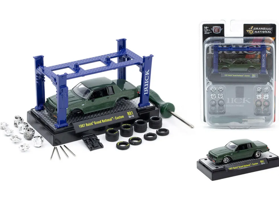 Model Kit 3 piece Car Set Release 81 Limited Edition to 9600 pieces Worldwide 1/64 Diecast Model Cars by M2 Machines