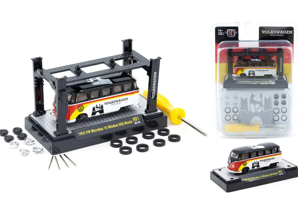 Model Kit 3 piece Car Set Release 81 Limited Edition to 9600 pieces Worldwide 1/64 Diecast Model Cars by M2 Machines