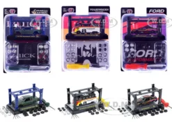 Model Kit 3 piece Car Set Release 81 Limited Edition to 9600 pieces Worldwide 1/64 Diecast Model Cars by M2 Machines