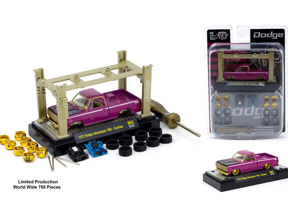Model Kit 3 piece Car Set Release #83 Limited Edition to 6000 pieces Worldwide 1/64 Diecast Model Cars by M2 Machines