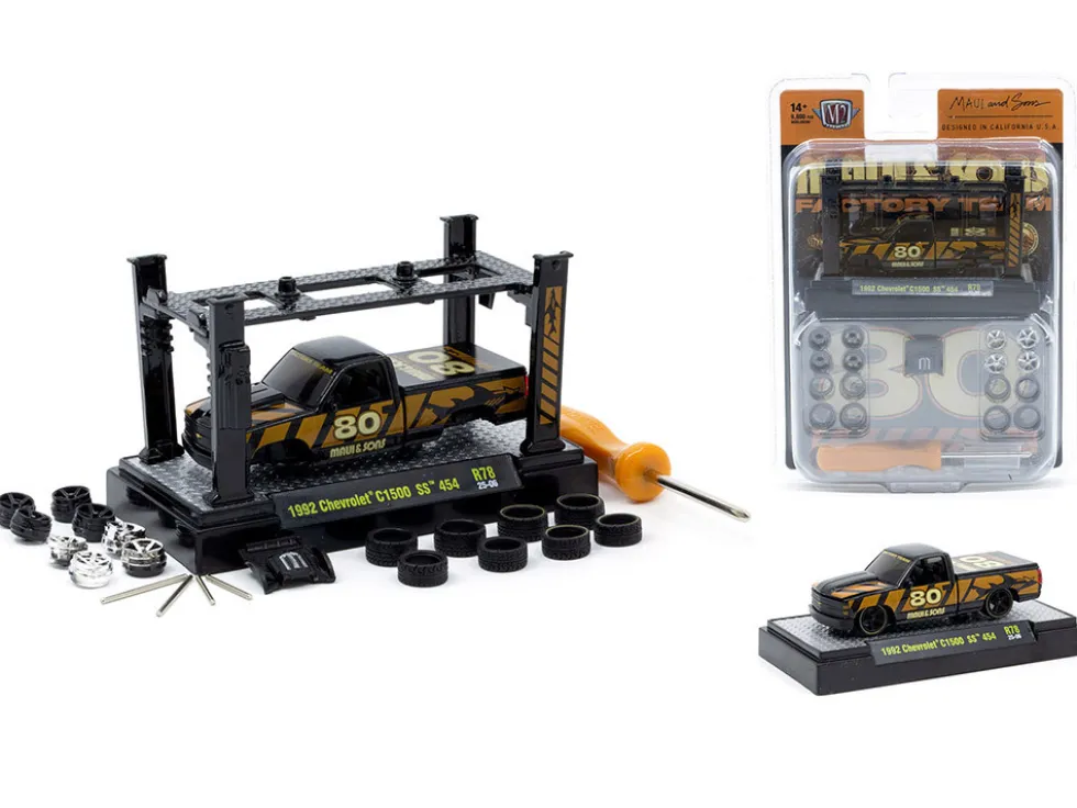 Model Kit 3 piece Car Set Release 78 Limited Edition to 9600 pieces Worldwide 1/64 Diecast Model Cars by M2 Machines