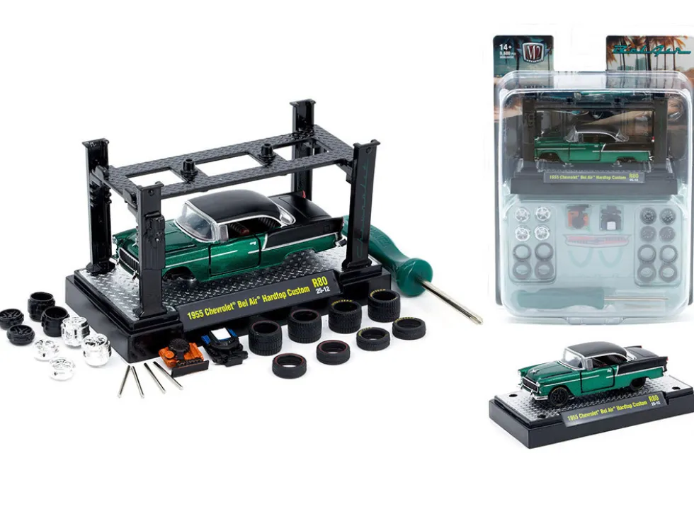 Model Kit 3 piece Car Set Release 80 Limited Edition to 9600 pieces Worldwide 1/64 Diecast Model Cars by M2 Machines