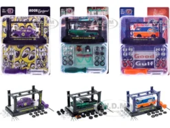 Model Kit 3 piece Car Set Release 80 Limited Edition to 9600 pieces Worldwide 1/64 Diecast Model Cars by M2 Machines