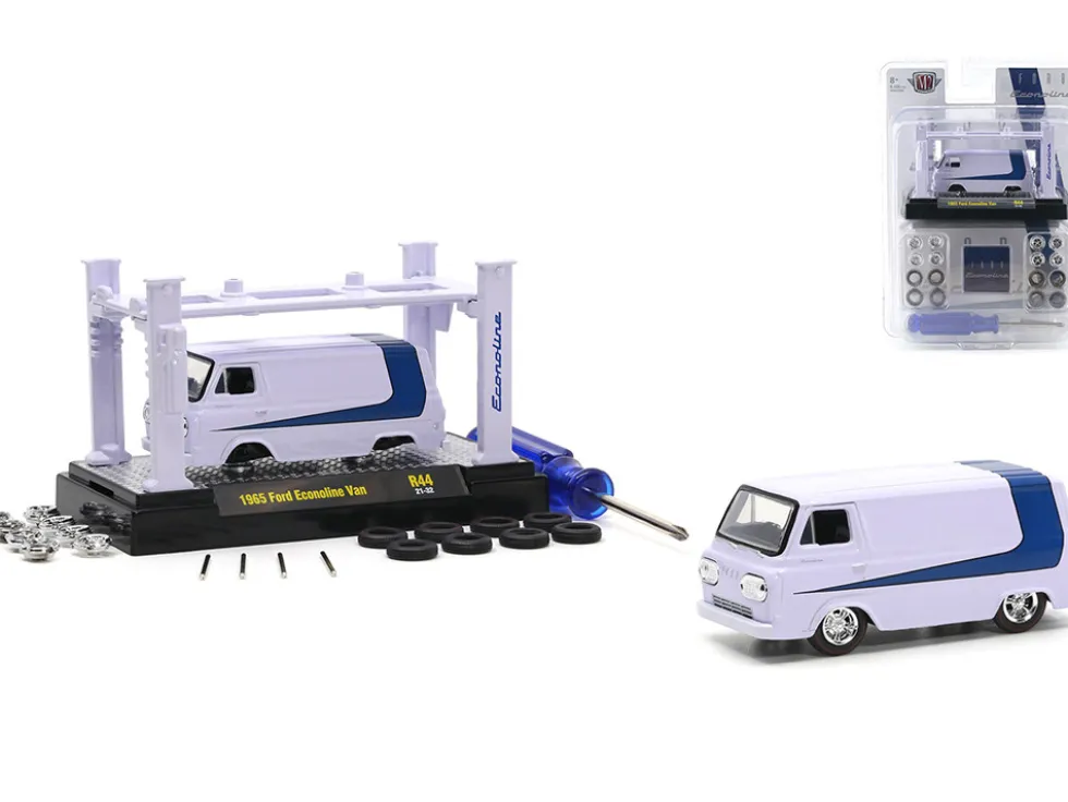 Model Kit 4 piece Car Set Release 44 Limited Edition 9400 pieces Worldwide 1/64 Diecast Model Cars M2 Machines 37000-44