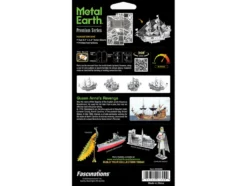 Model Kit Queen Anne's Revenge Ship (Challenging Difficulty) Steel Model by Metal Earth