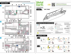 Model Kit RMS Titanic Ship (Moderate Difficulty) Steel Model by Metal Earth