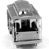 Model Kit San Francisco Cable Car "Powel & Mason St" (Easy Difficulty) Steel Model by Metal Earth