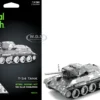 Model Kit Soviet T-34 Tank (Moderate Difficulty) Steel Model by Metal Earth