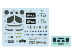 Model Kit Subaru BRZ 1/24 Scale Model by Tamiya