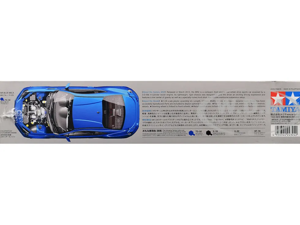 Model Kit Subaru BRZ 1/24 Scale Model by Tamiya