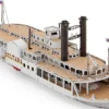 Model Kit Sultana Steamboat (Moderate Difficulty) Steel Model by Metal Earth