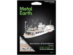 Model Kit Sultana Steamboat (Moderate Difficulty) Steel Model by Metal Earth