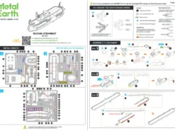 Model Kit Sultana Steamboat (Moderate Difficulty) Steel Model by Metal Earth