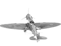 Model Kit Supermarine Spitfire Fighter Aircraft "Royal Air Force" (Easy Difficulty) Steel Model by Metal Earth