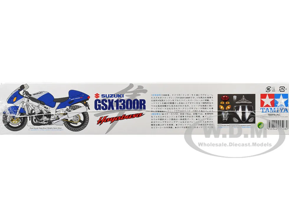 Model Kit Suzuki GSX1300R Hayabusa Motorcycle 1/12 Scale Model by Tamiya