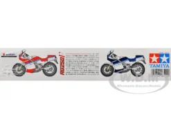 Model Kit Suzuki RG250 with Full Options Motorcycle 1/12 Scale Model by Tamiya