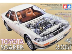 Model Kit Toyota Soarer 3.0 GT RHD (Right Hand Drive) 1/24 Scale Model by Tamiya