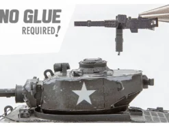 Model Kit United States M4 Sherman Tank (Moderate Difficulty) Steel Model by Metal Earth