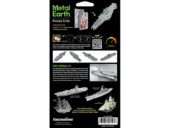 Model Kit USS Midway (CV-41) Aircraft Carrier (Challenging Difficulty) Steel Model by Metal Earth