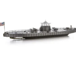 Model Kit USS Monitor and USS Merrimack Ironclad Warships 
