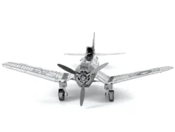 Model Kit Vought F4U Corsair Fighter Aircraft "United States Navy" (Moderate Difficulty) Steel Model by Metal Earth