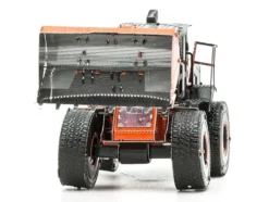 Model Kit Wheel Loader Orange and Black (Challenging Difficulty) Steel Model by Metal Earth