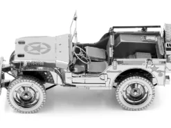 Model Kit Willys Overland Jeep (Challenging Difficulty) Steel Model by Metal Earth