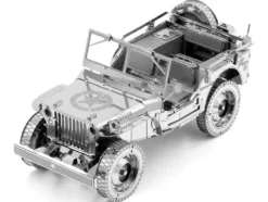 Model Kit Willys Overland Jeep (Challenging Difficulty) Steel Model by Metal Earth