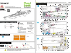 Model Kit Yamato Battleship