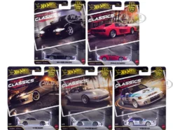 Modern Classics 5 piece Set "Car Culture 10th Anniversary" 2026 Series S Diecast Model Cars by Hot Wheels