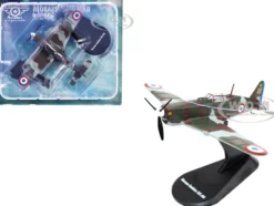 Morane-Saulnier MS.406 Fighter Aircraft "3/4 Escadrille, GC II/3" Armee de l'Air (French Air Force) (1940) "Planes of World War II" Series 1/72 Diecast Model Airplane by Luppa