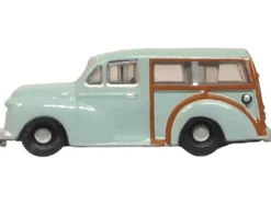 Morris Minor Traveller Smoke Gray 1/148 (N) Scale Diecast Model Car by Oxford Diecast