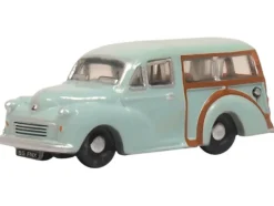 Morris Minor Traveller Smoke Gray 1/148 (N) Scale Diecast Model Car by Oxford Diecast