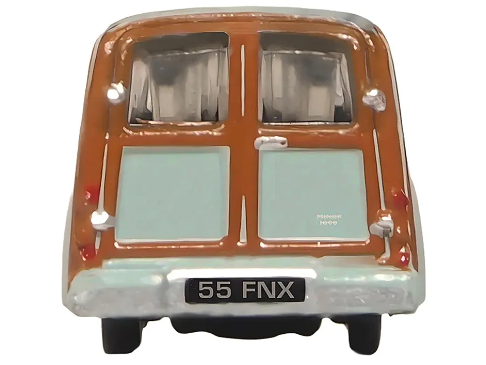 Morris Minor Traveller Smoke Gray 1/148 (N) Scale Diecast Model Car by Oxford Diecast