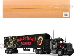 Motorhead Bomber Transport Truck Black 1/50 Diecast Model by Corgi