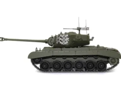 M26 T26E3 Tank U.S.A. 2nd Armored Division Germany April 1945 1/43 Diecast Model AFVs WWII 23194-45