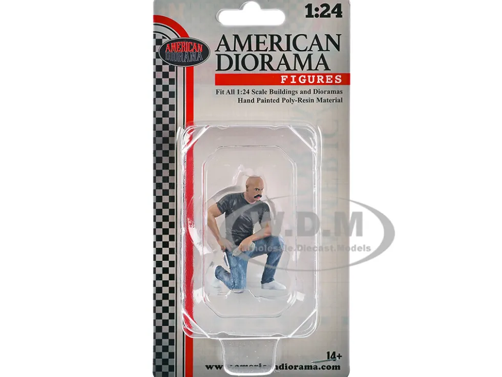 Muscle Mechanics Figure #6 for 1/24 Scale Models by American Diorama