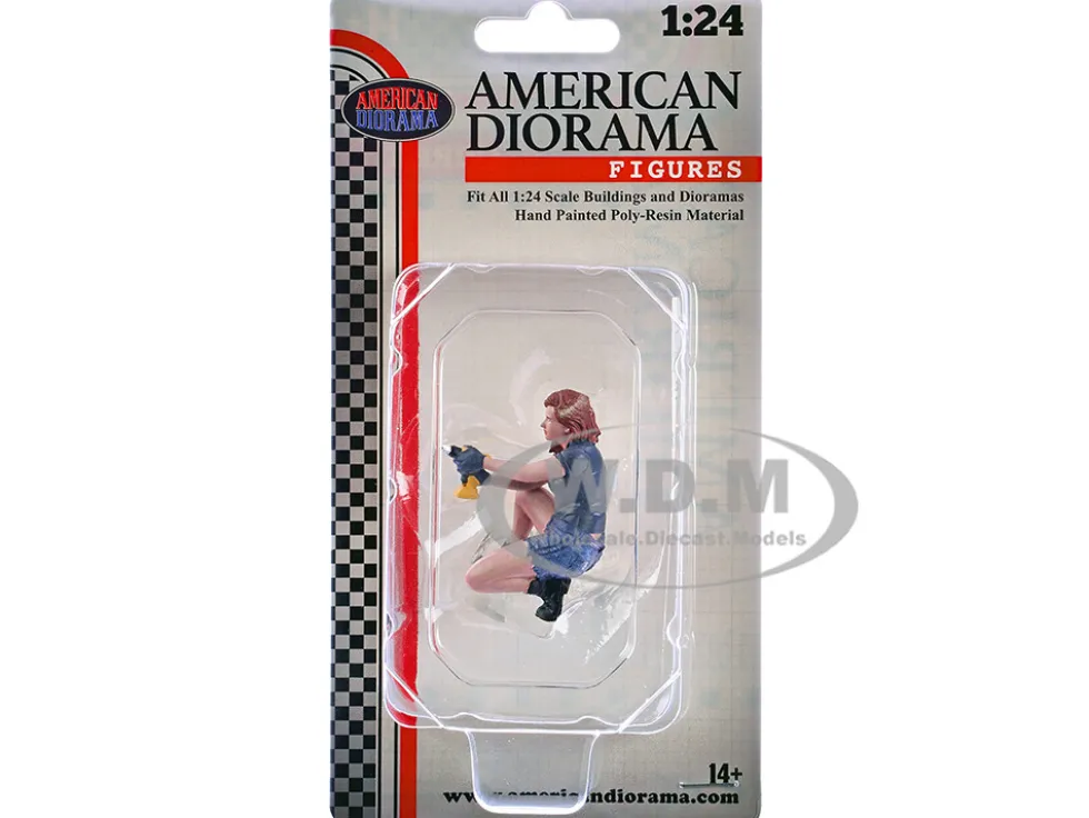 Muscle Mechanics Figure #3 for 1/24 Scale Models by American Diorama