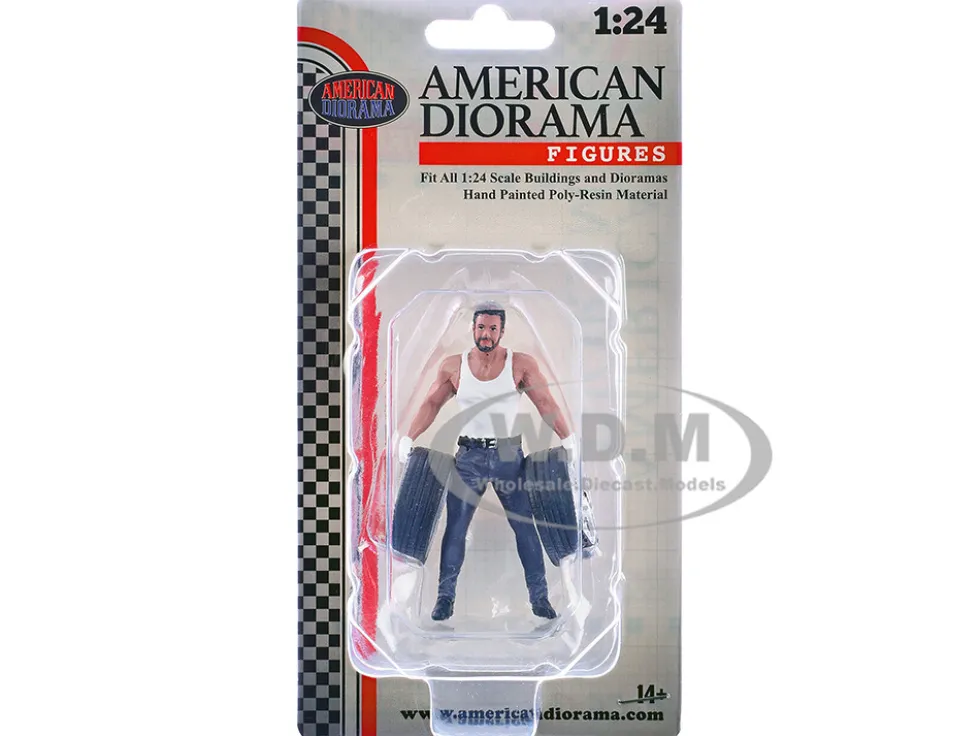 Muscle Mechanics Figure #1 for 1/24 Scale Models by American Diorama