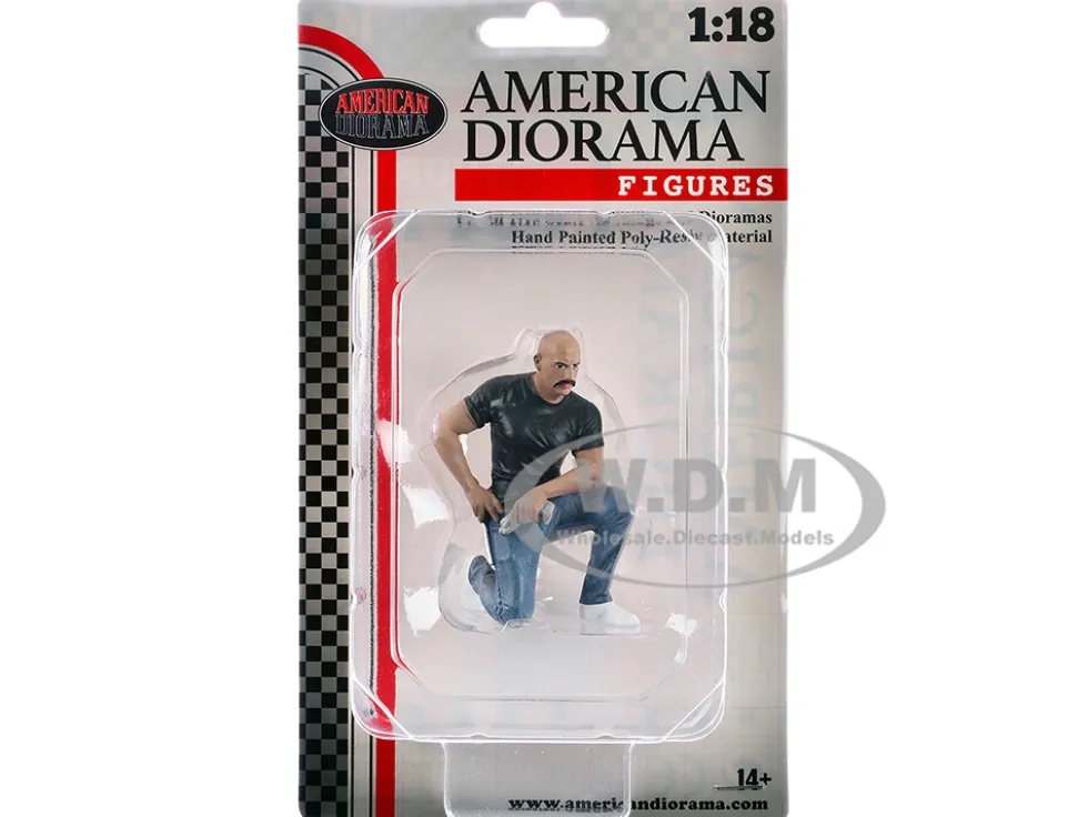 Muscle Mechanics Figure #6 for 1/18 Scale Models by American Diorama
