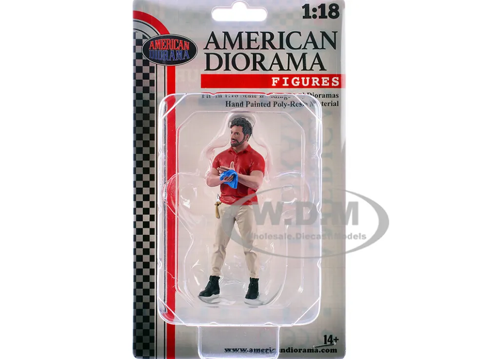 Muscle Mechanics Figure #2 for 1/18 Scale Models by American Diorama