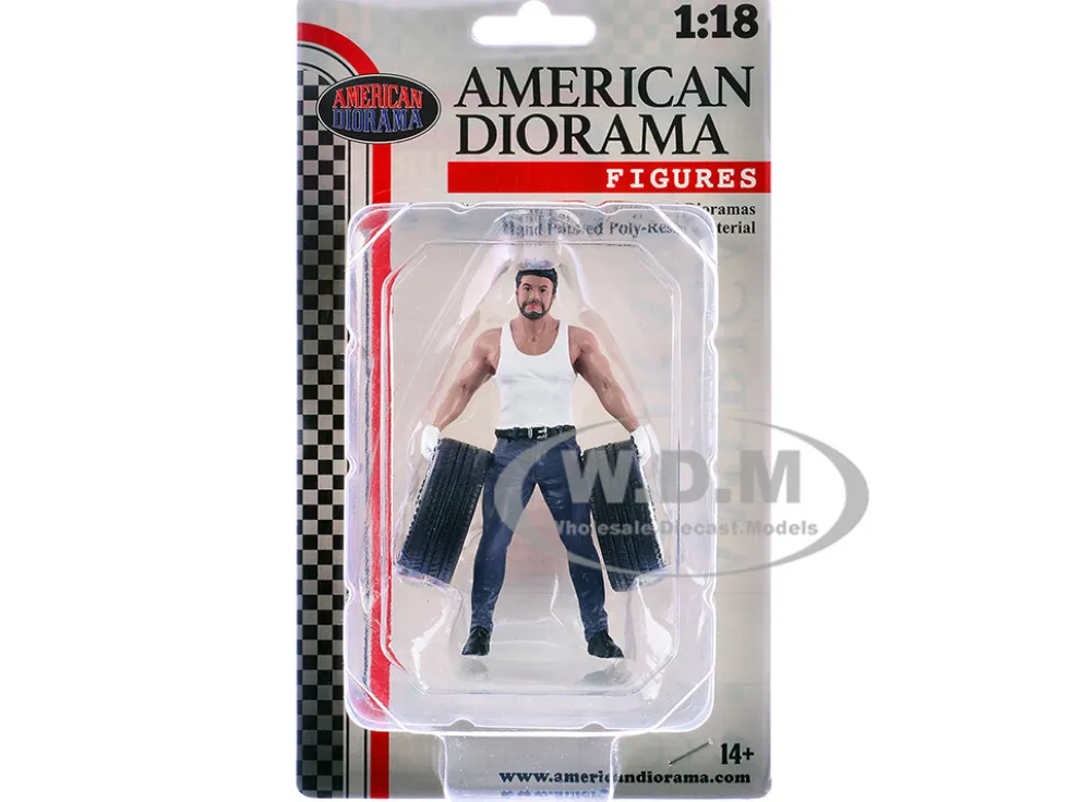 Muscle Mechanics Figure #1 for 1/18 Scale Models by American Diorama
