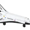 NASA Endeavour Space Shuttle White United States with Runway Section Diecast Model Airplane Runway24 RW005