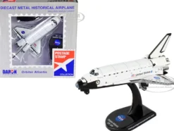 NASA Space Orbiter Atlantis OV 104 United States 1/300 Diecast Model Postage Stamp PS5823-1