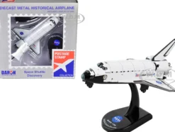 NASA Space Shuttle Discovery OV 103 United States 1/300 Diecast Model Postage Stamp PS5823-2