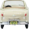 1950 Nash Rambler Custom Landau Convertible (Open) Champagne Ivory 1/87 (HO) Scale Diecast Model Car by Oxford Diecast