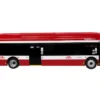 New Flyer Xcelsior Transit Bus Bank "TTC – Toronto Transit Commission" Red and White "The Bus & Motorcoach Collection" Limited Edition to 504 Pieces Worldwide 1/43 Model by Iconic Replicas